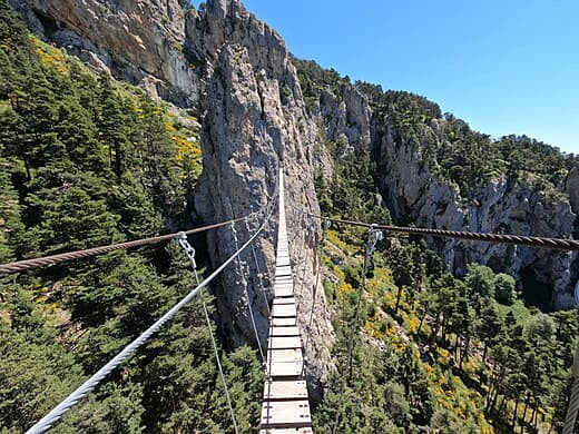 Passerelle via ferrata