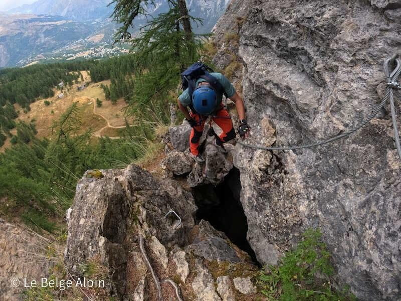 Les via ferrata en belgique