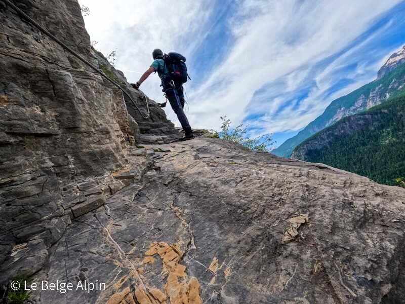 Les via ferrata des alpes
